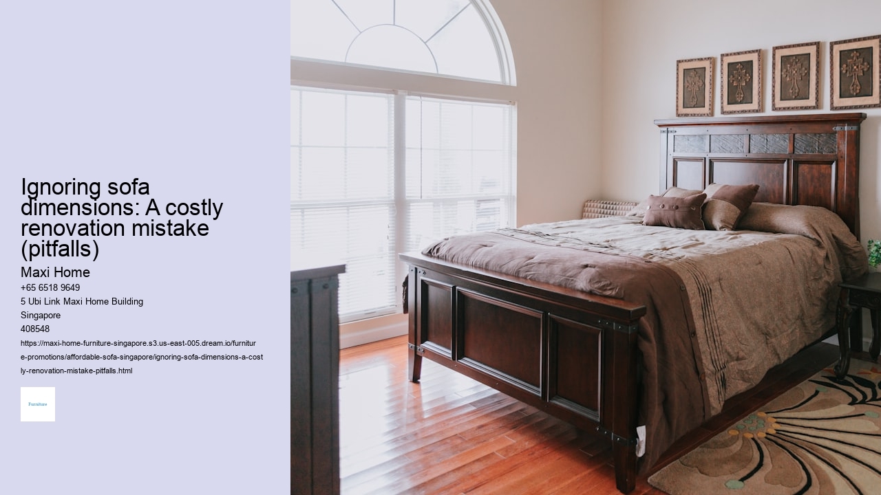 Ignoring sofa dimensions: A costly renovation mistake (pitfalls)