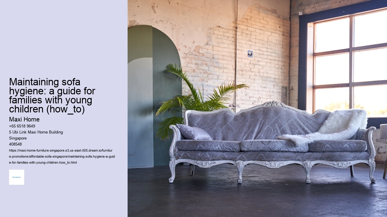 Maintaining sofa hygiene: a guide for families with young children (how_to)