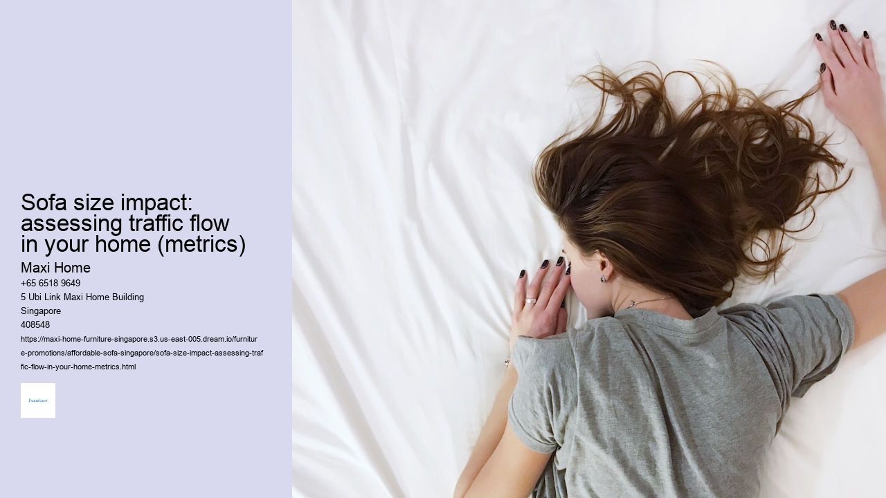 Sofa size impact: assessing traffic flow in your home (metrics)