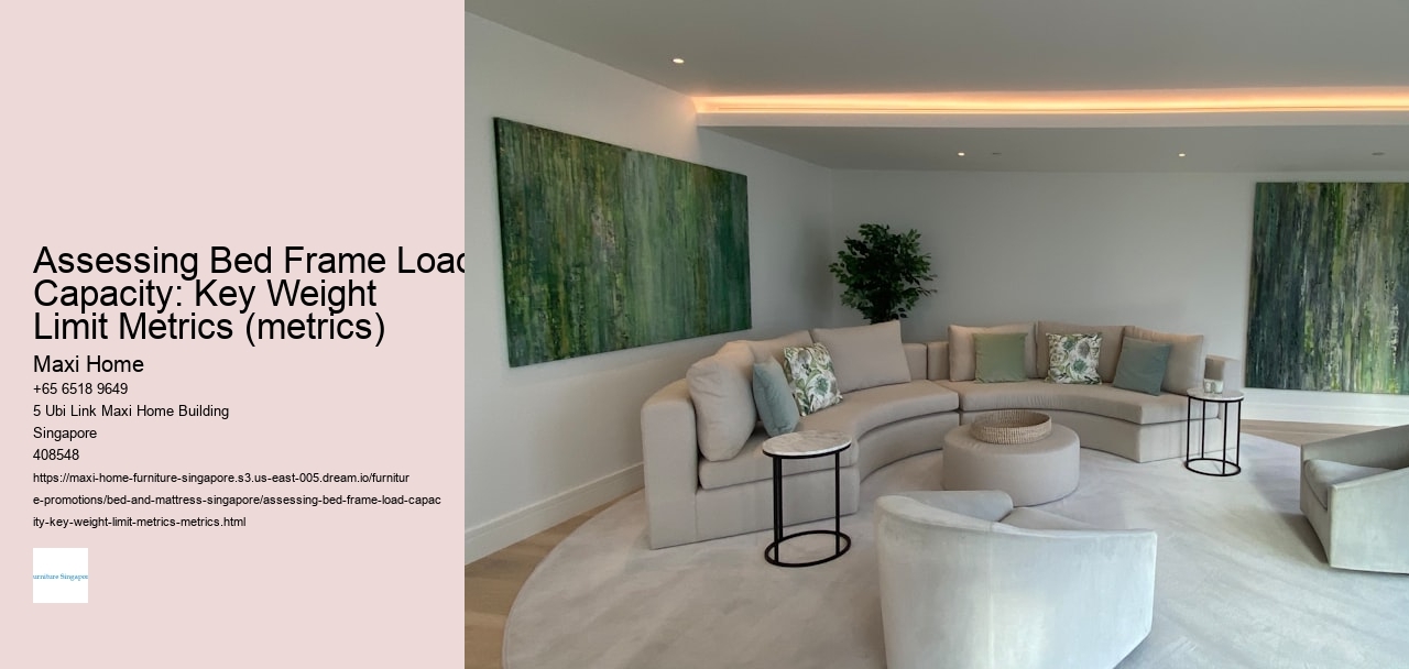Assessing Bed Frame Load Capacity: Key Weight Limit Metrics (metrics)