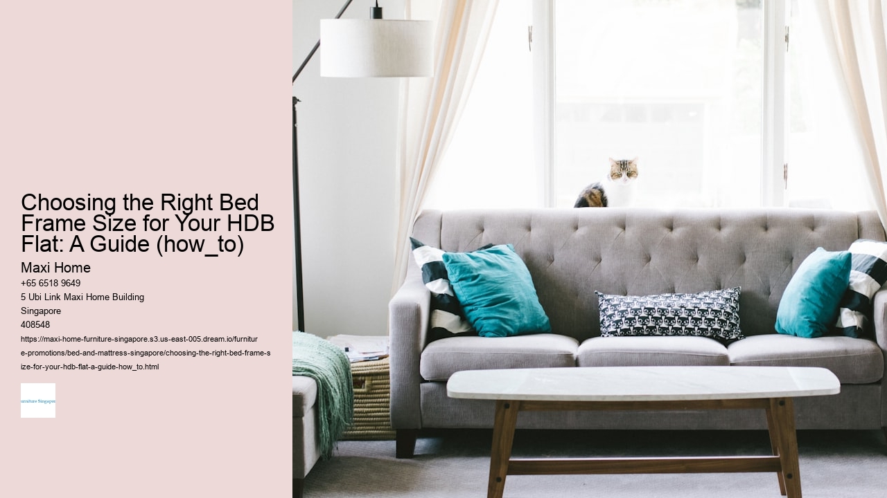 Choosing the Right Bed Frame Size for Your HDB Flat: A Guide (how_to)