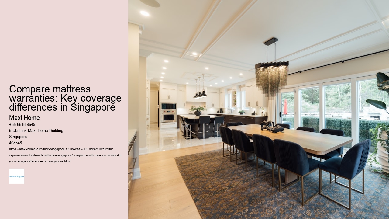 Compare mattress warranties: Key coverage differences in Singapore