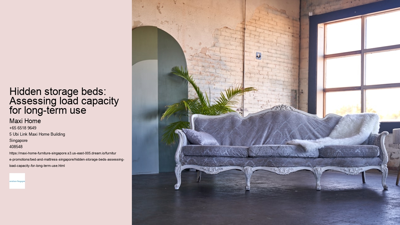 Hidden storage beds: Assessing load capacity for long-term use Maxi Home Hidden storage beds: Assessing load capacity for long-term use