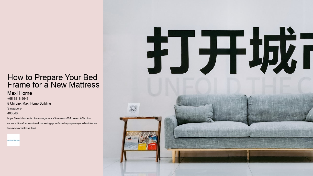 How to Prepare Your Bed Frame for a New Mattress