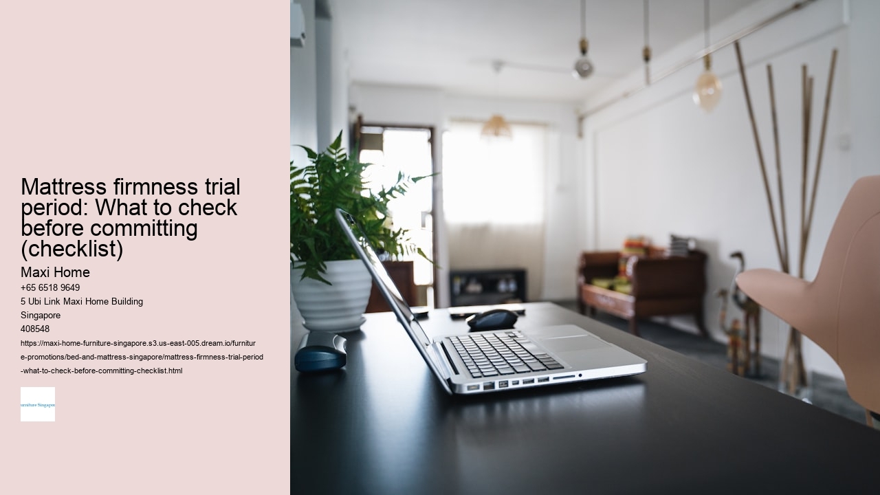 Mattress firmness trial period: What to check before committing (checklist)