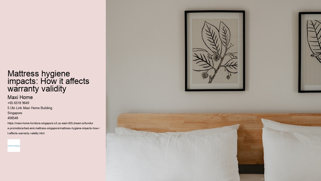 Mattress hygiene impacts: How it affects warranty validity