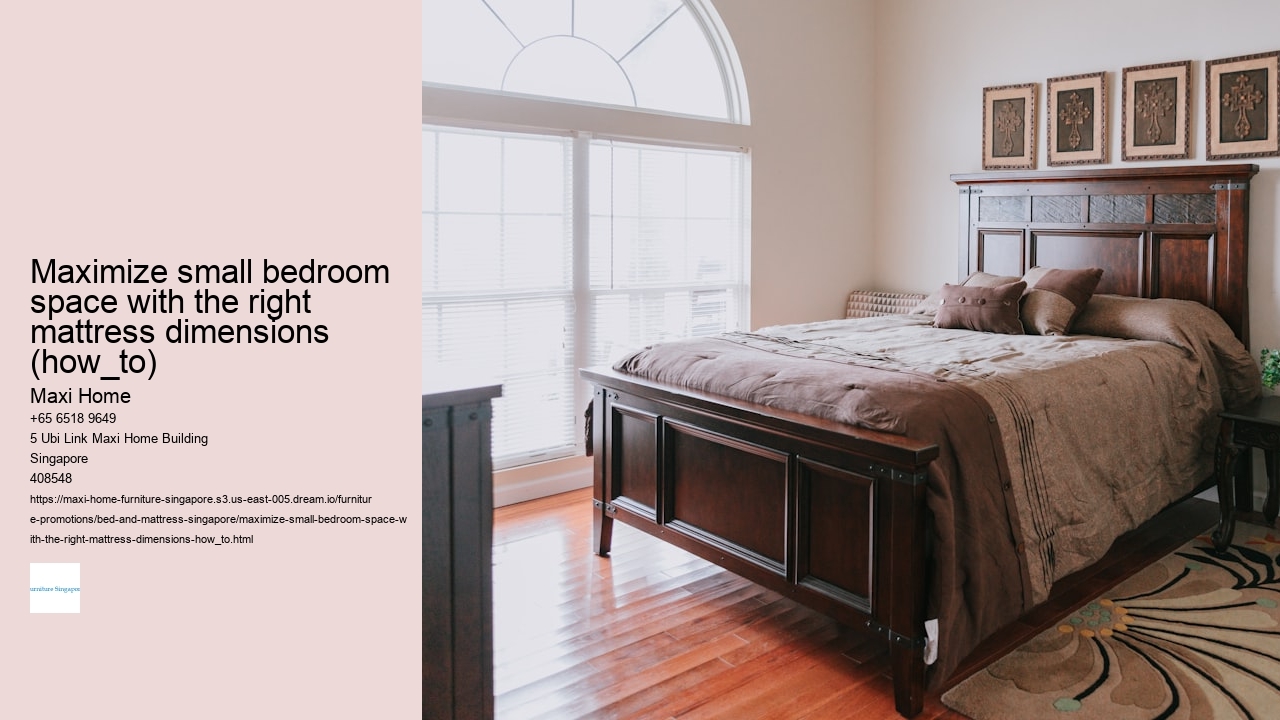Maximize small bedroom space with the right mattress dimensions (how_to)