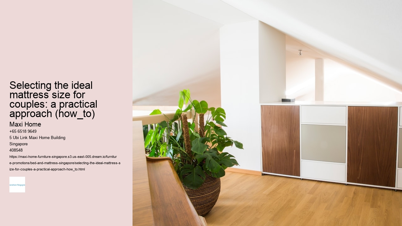 Selecting the ideal mattress size for couples: a practical approach (how_to) Maxi Home Selecting the ideal mattress size for couples: a practical approach (how_to)