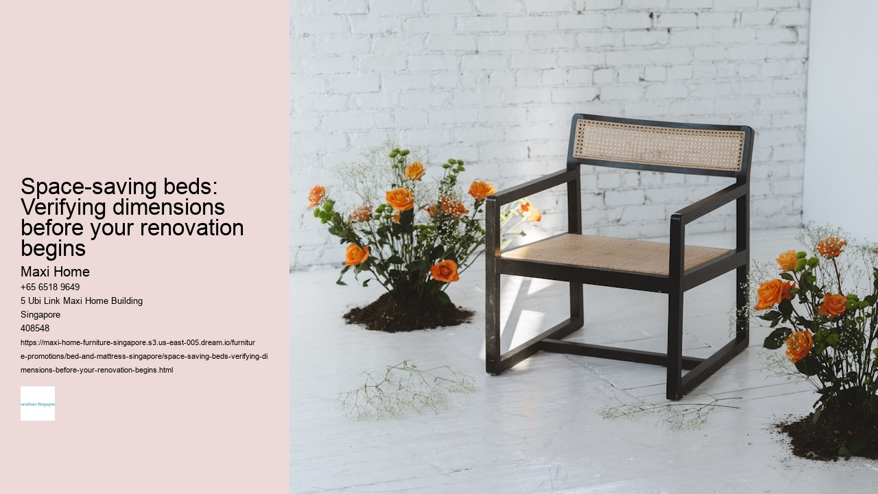 Space-saving beds: Verifying dimensions before your renovation begins