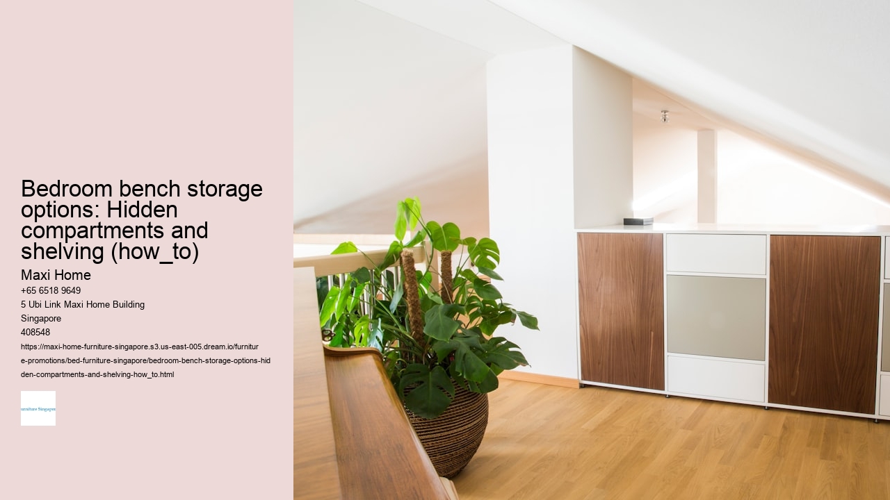 Bedroom bench storage options: Hidden compartments and shelving (how_to)