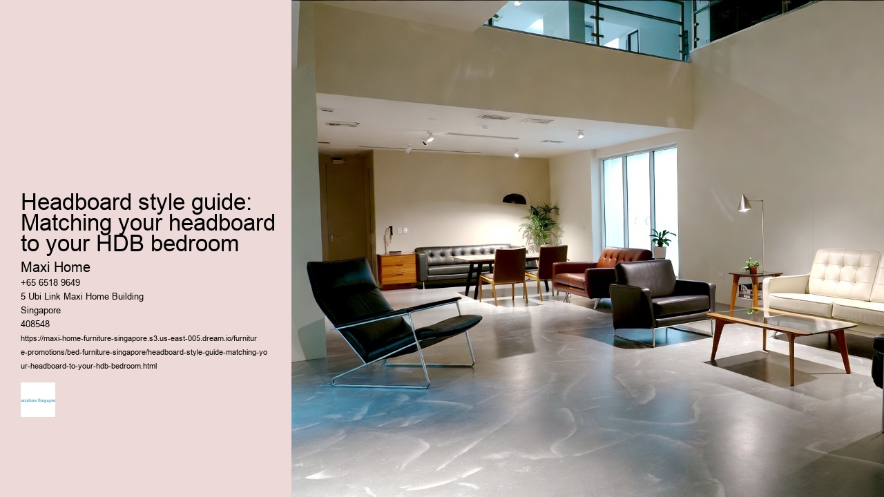 Headboard style guide: Matching your headboard to your HDB bedroom