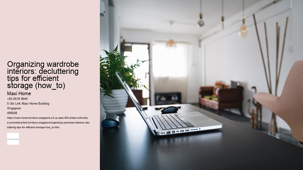 Organizing wardrobe interiors: decluttering tips for efficient storage (how_to)