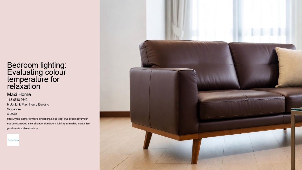 Bedroom lighting: Evaluating colour temperature for relaxation Maxi Home Bedroom lighting: Evaluating colour temperature for relaxation
