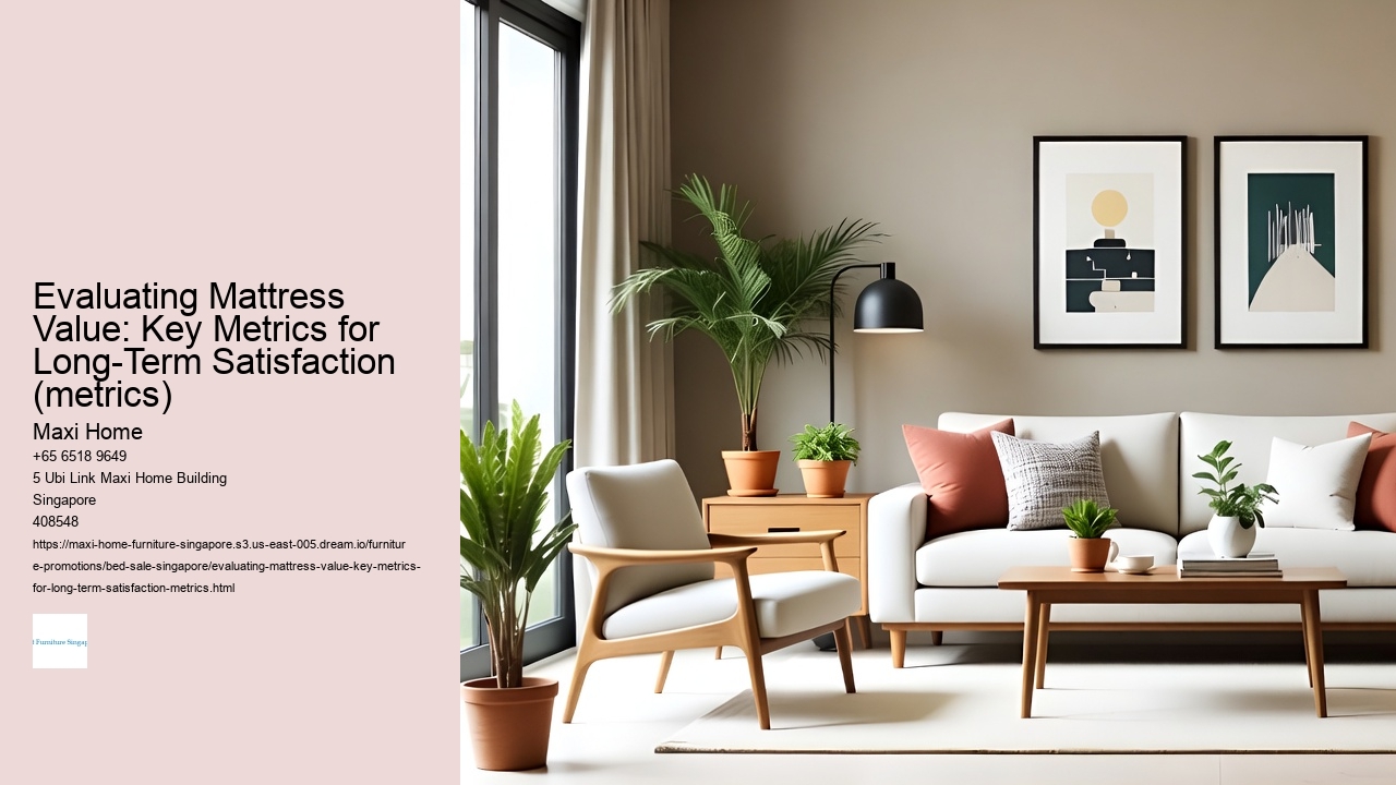 Evaluating Mattress Value: Key Metrics for Long-Term Satisfaction (metrics) Maxi Home Evaluating Mattress Value: Key Metrics for Long-Term Satisfaction (metrics)