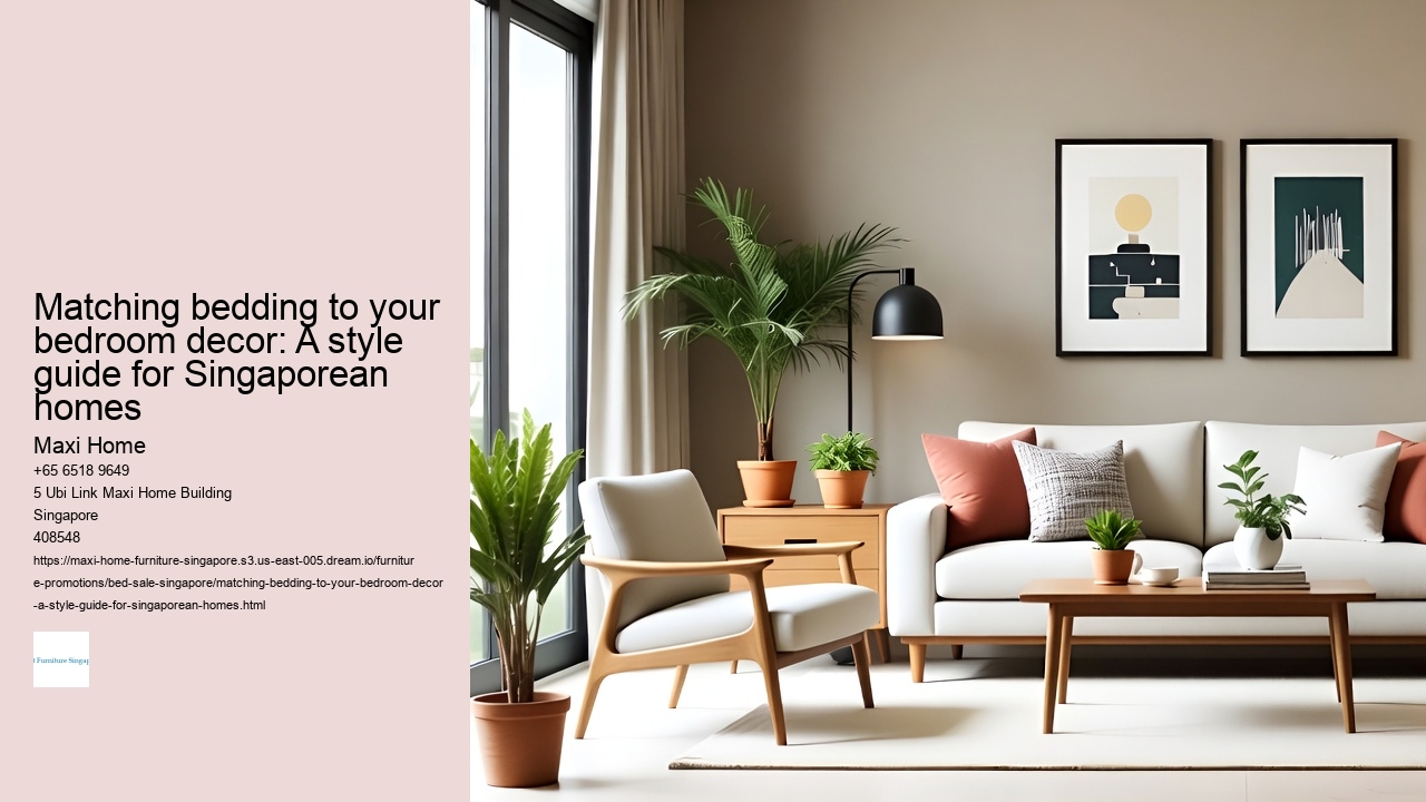 Matching bedding to your bedroom decor: A style guide for Singaporean homes