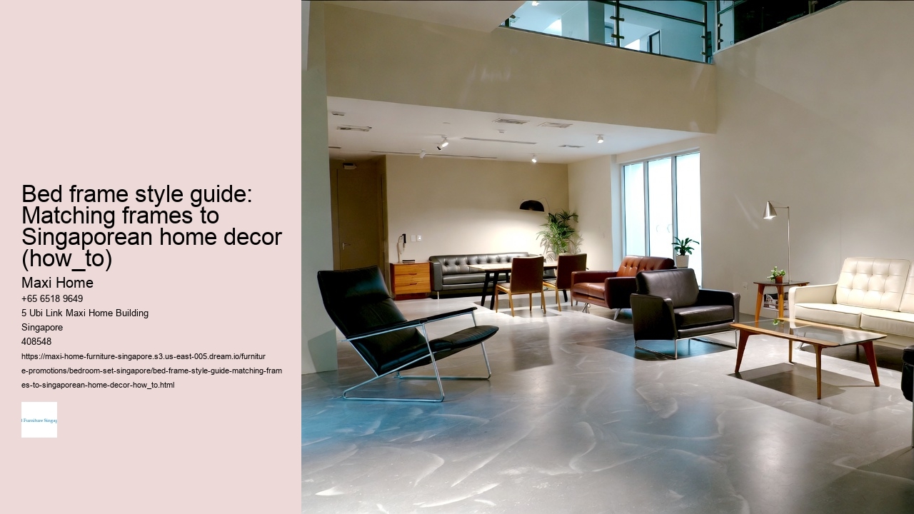 Bed frame style guide: Matching frames to Singaporean home decor (how_to)