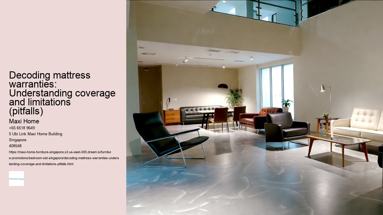 Decoding mattress warranties: Understanding coverage and limitations (pitfalls)