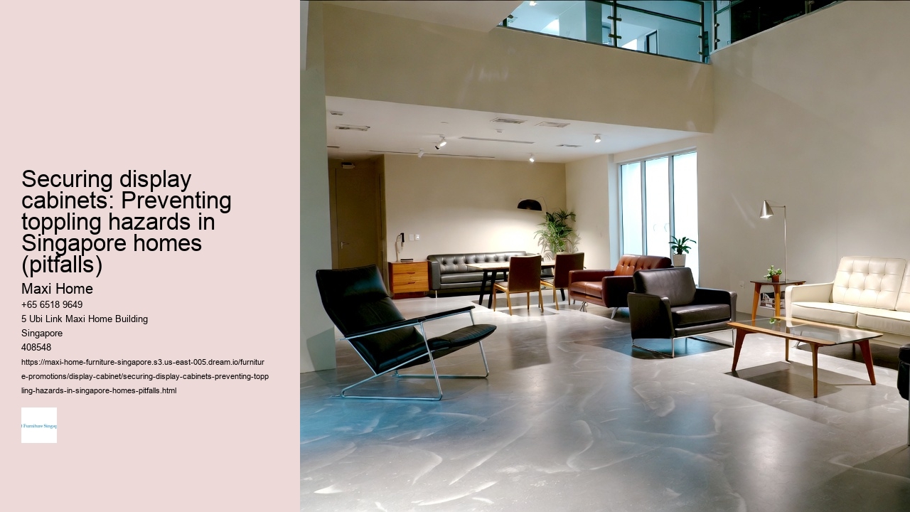 Securing display cabinets: Preventing tipping hazards for families (how_to)