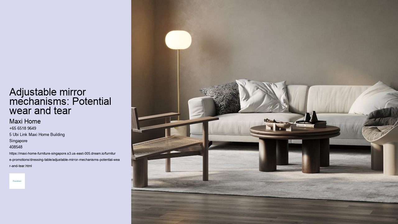 Adjustable mirror mechanisms: Potential wear and tear