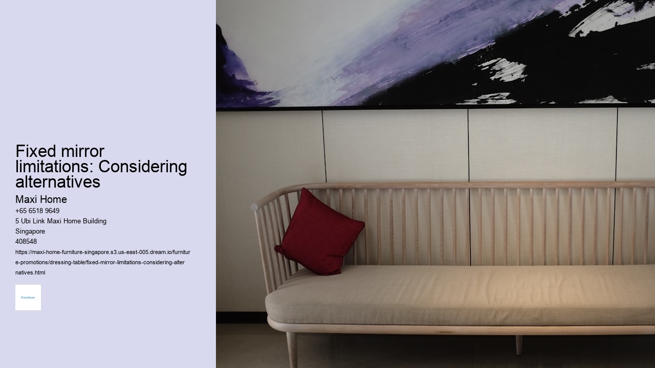 Fixed mirror limitations: Considering alternatives