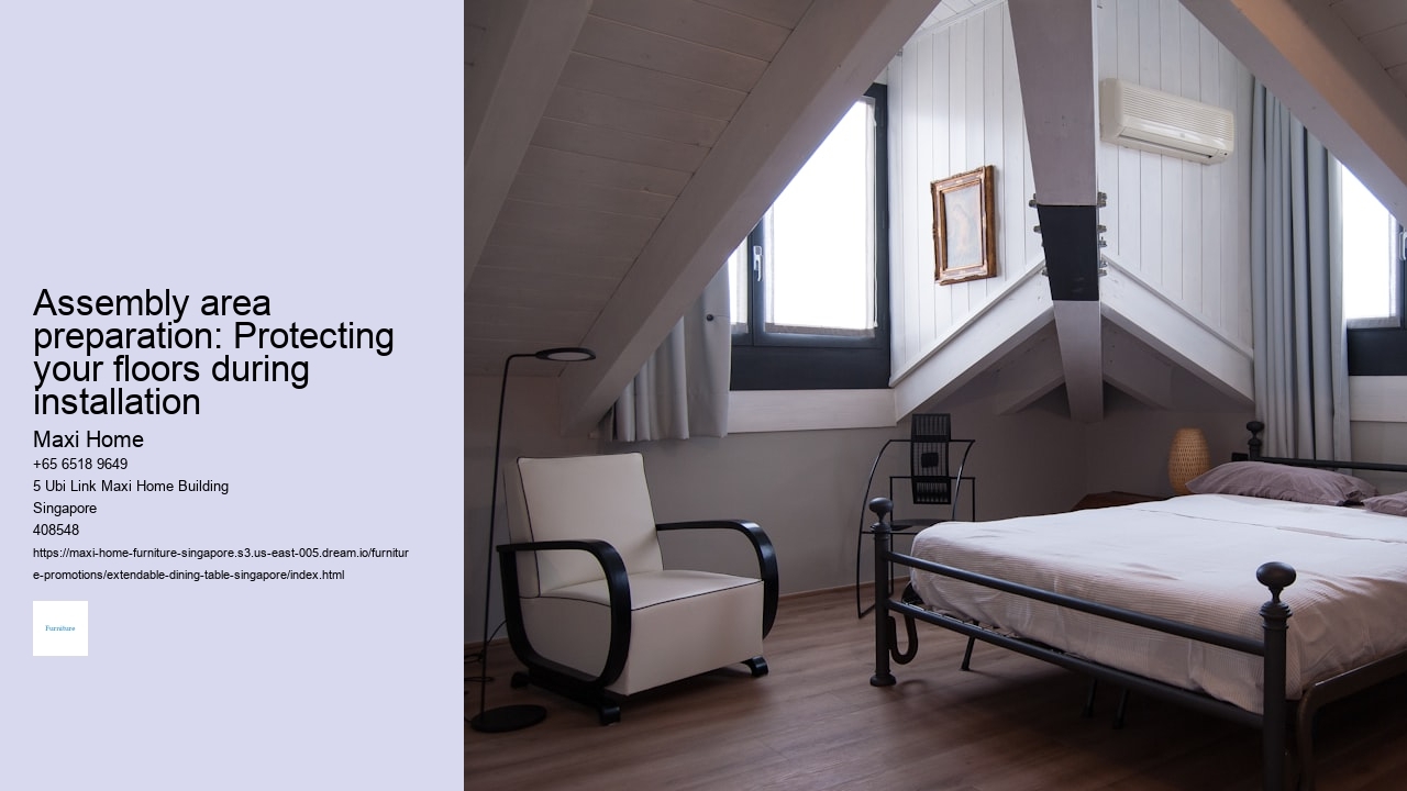 Assembly area preparation: Protecting your floors during installation