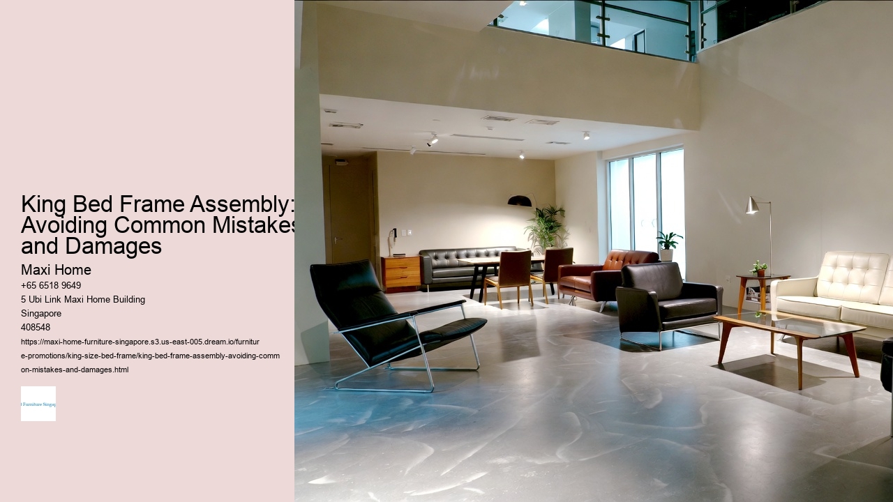 King Bed Frame Assembly: Avoiding Common Mistakes and Damages