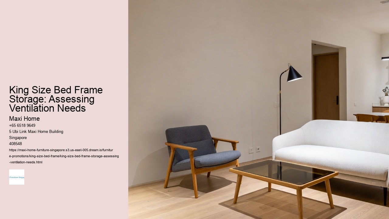 King Size Bed Frame Storage: Assessing Ventilation Needs Maxi Home King Size Bed Frame Storage: Assessing Ventilation Needs