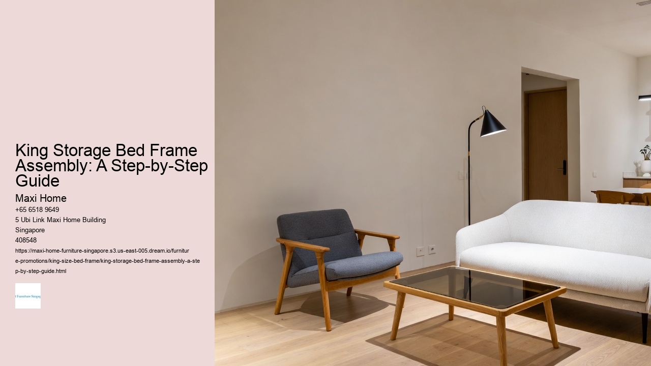 King Storage Bed Frame Assembly: A Step-by-Step Guide Maxi Home King Storage Bed Frame Assembly: A Step-by-Step Guide